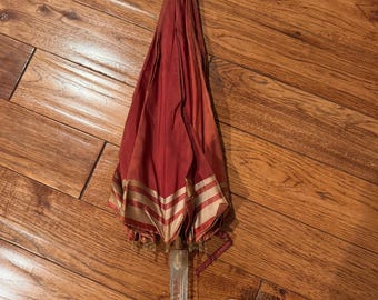 Vintage Parasol Umbrella with acrylic handle