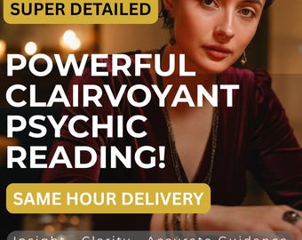 Clairvoyant Psychic Reading No Tools, No Cards, Accurate Psychic Prediction, Spiritual Intuitive Blind Reading, Love & Career Guidance