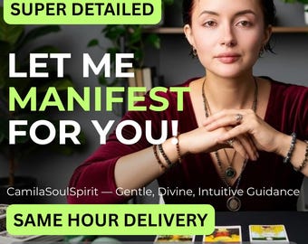 Deixe-me manifestar para você, Leitura Psíquica de Manifestação, Intuição Telepática, Leitura Mediúnica, Ritual Energético, Sessão de Manifestação de Amor, Sorte e Carreira