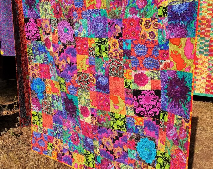 SUNLIGHT in the FOREST - Kaffe Fassett Designed Quilt - Etsy