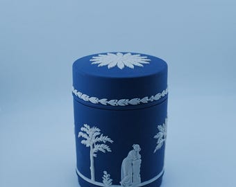 ウェッジウッド、70年代ヴィンテージブルージャスパーウェア