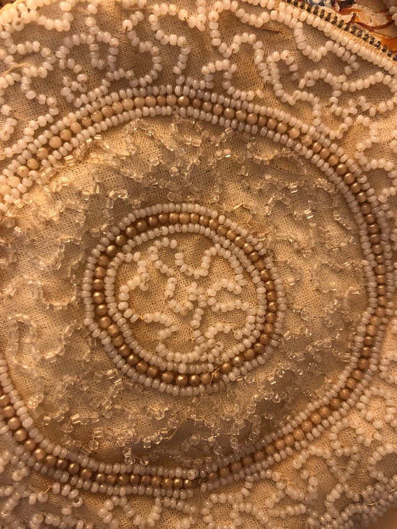 1930s Belgian round beaded evening bag - image 2