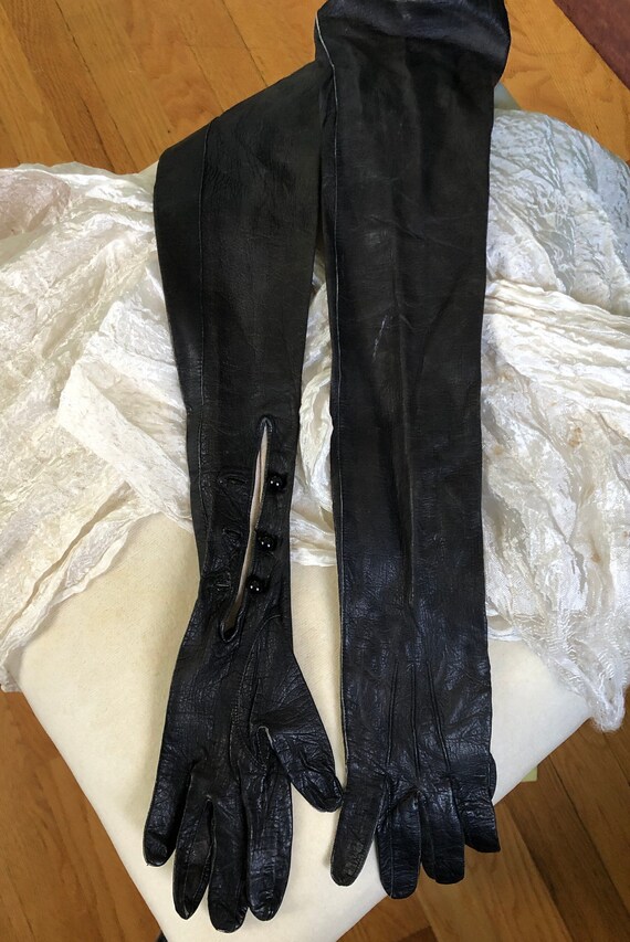 Vintage mens kid gloves Gem