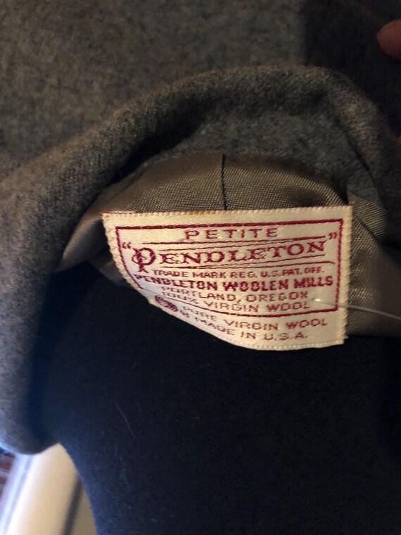 Pendleton mid 1980s gray wool suit - image 5