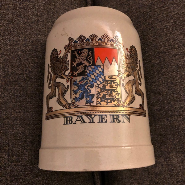 Stoneware Beer Mug Etsy