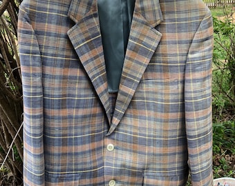 Vintage 1960s Gray Tweed 2 Button Sport Coat Jacket by Four Vintage 1960s Gray Tweed 2 Button Sport Coat Jacket by Four