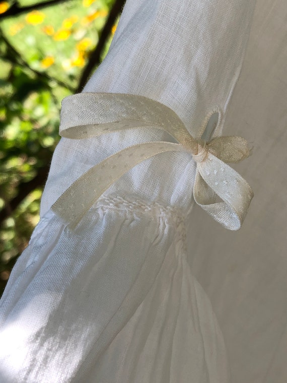 Edwardian white cotton lawn bloomers with sweet f… - image 8