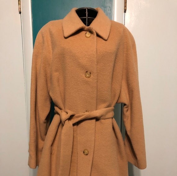1990s camel hair coat