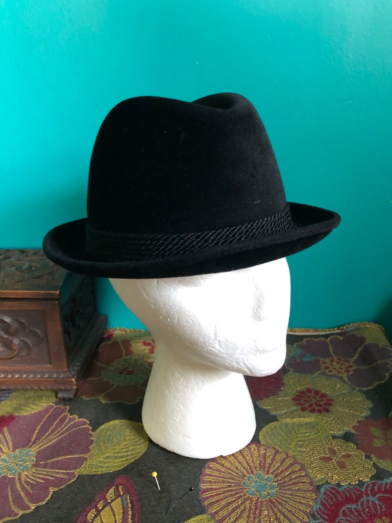 Early 1960s Richman Brothers men’s black velvet f… - image 1