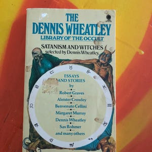1974 The Dennis Wheatley Library of the Occult Satanism and Witches Sphere Books