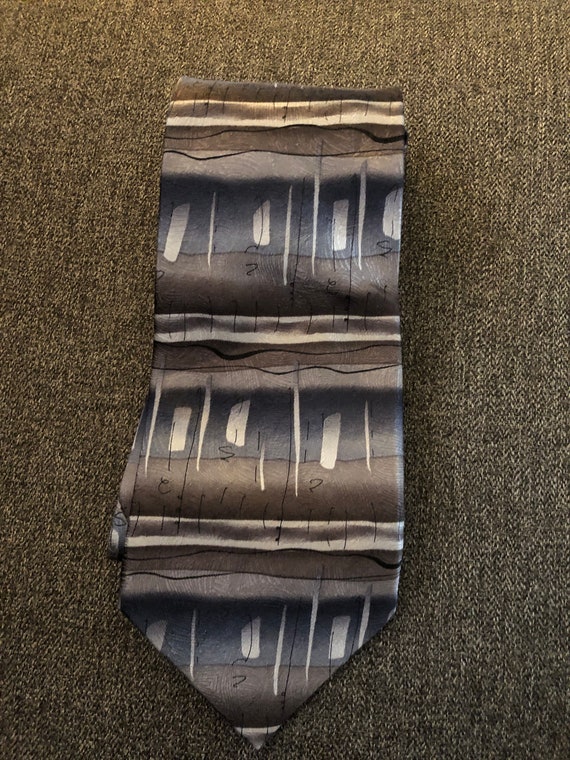 1990s J Garcia silk Lava Collection Thirty-two tie