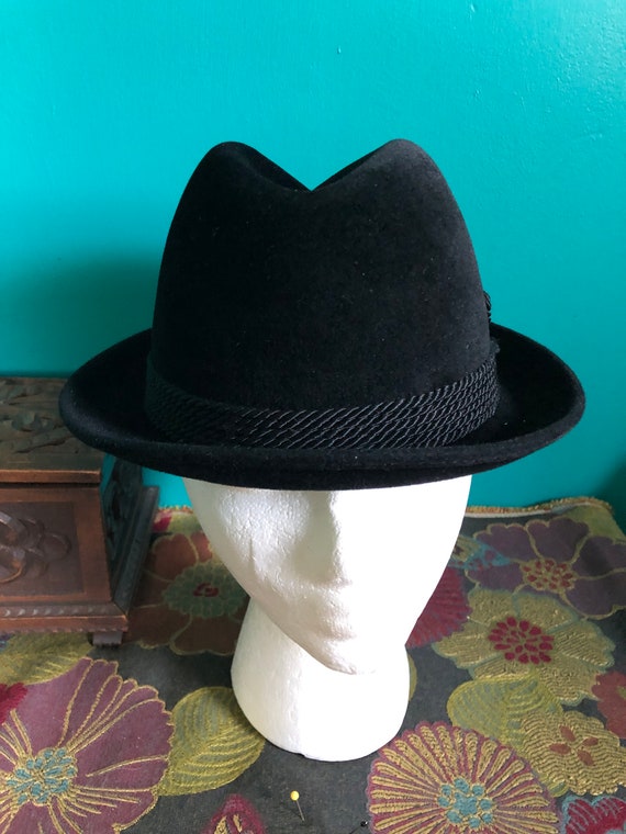 Early 1960s Richman Brothers men’s black velvet f… - image 2