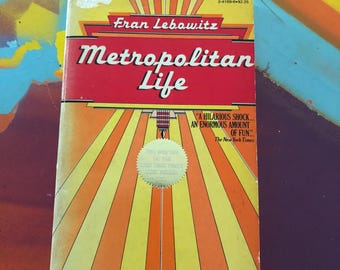1978 Metropolitan Life Fran Lenowitz Fawcett Crest
