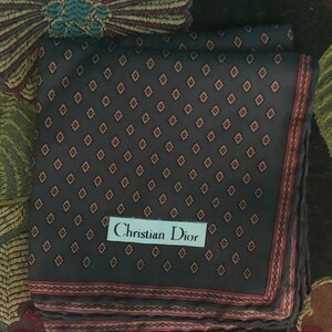 Christian Dior silk square scarf image 1