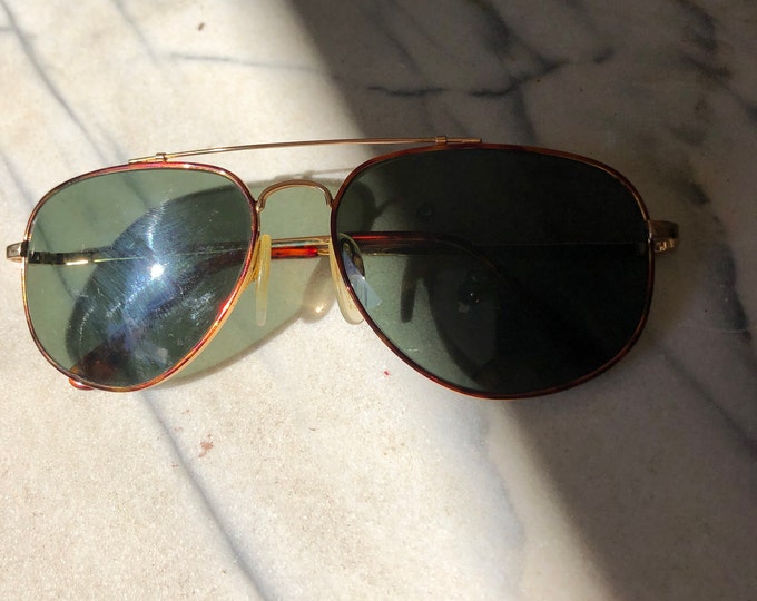 Vintage Eddie Bauer Aviator Sunglasses Etsy