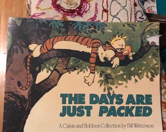 1993 The Days Are Just Packed Bill Waterson Andrews and McMeel