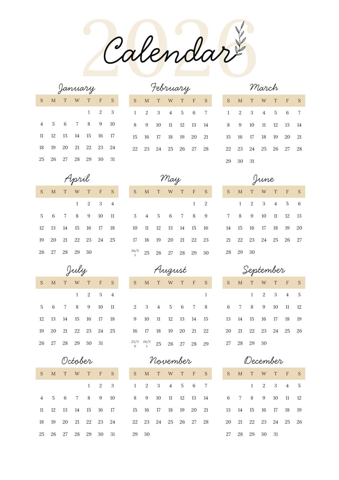 Weekly Planner 2026 Printable | Minimal Planner | A4 PDF | Weekly Notes ...
