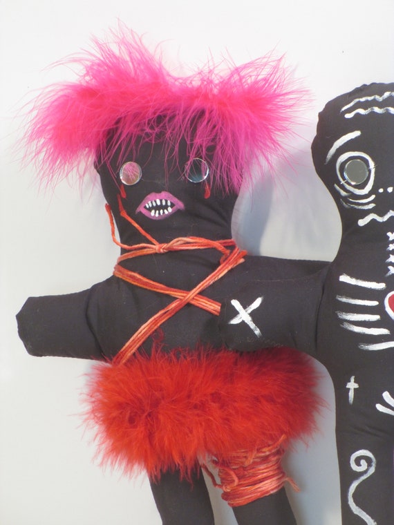 muñeca negra de trapo