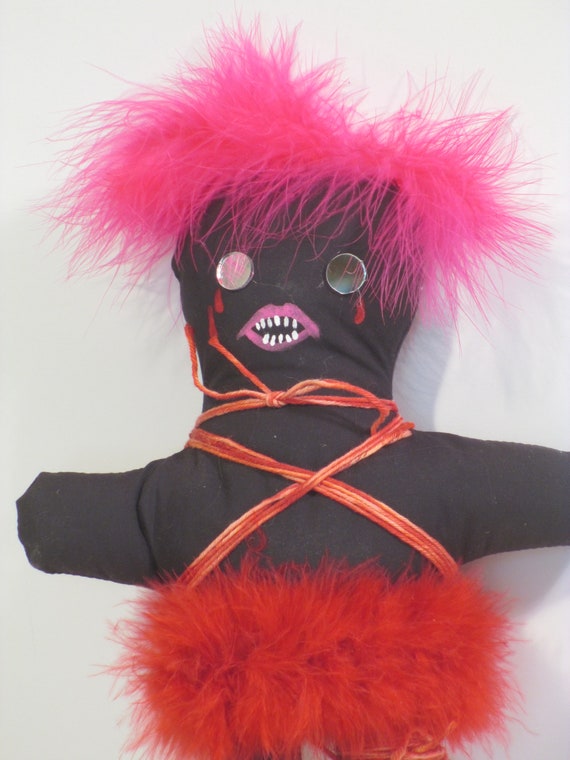 muñeca negra de trapo