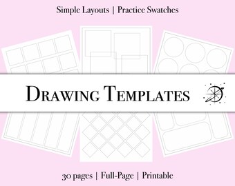 Between the Lines | 30 Printable Coloring & Drawing Templates