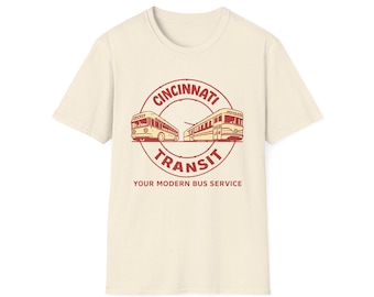 Cincinnati Transit Classic 1950s Tee