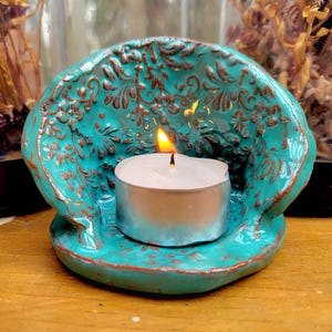 Ceramic votive holder