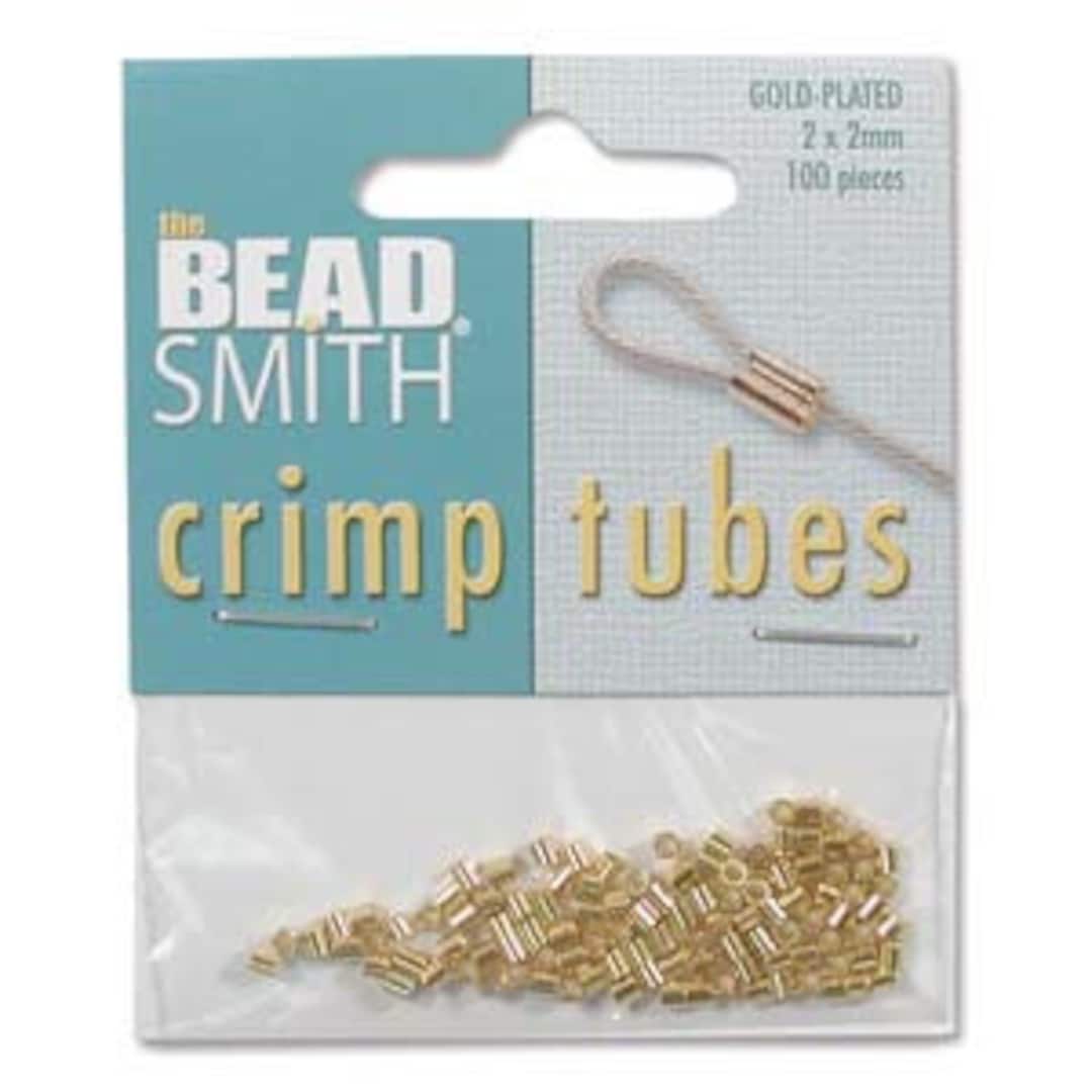 Crimp Bead Knot Covers, Knot Crimps, C Crimps, Gold Plated Crimps, Bead  Stoppers, Beading Supplies, Jewelry Supplies, Gold Findings, 50 Pc
