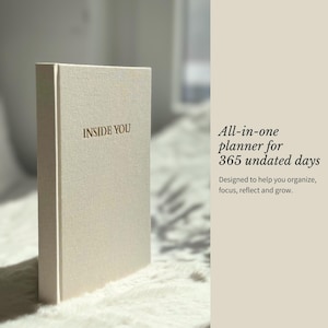 Inside You Weekly & Monthly Planner 2026/27 – Undated Self-Care and Mindfulness Journal