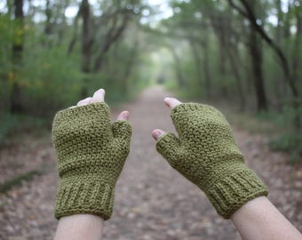Patrón PDF para guantes sin dedos de ganchillo, manoplas texturizadas, guantes de invierno fáciles de hacer