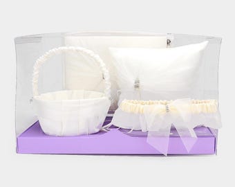Juego de decoración de 4 piezas para novios - Decoración para la fiesta nupcial - Decoración de mesas para bodas