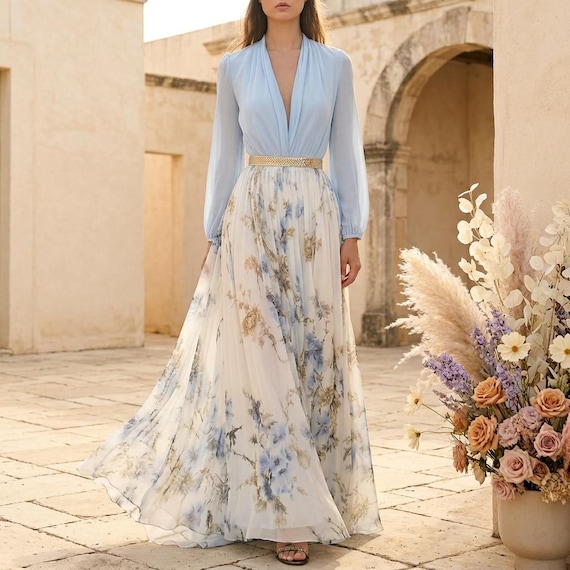 maxi formal spring dresses The First Bloom Maxi