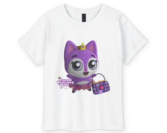 Camiseta de la Princesa Penélope (para jóvenes) de la colección "El bolso de cosas absurdas de la Princesa Penélope".