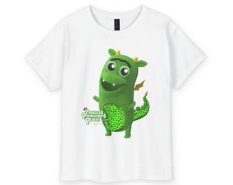 Camiseta DRAGÓN (para jóvenes) de la colección "El bolso de las cosas absurdas" de la princesa Penélope.