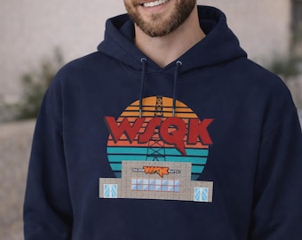 WSQK The Squawk Hoodie | 50,000 Watts of Retro Vibes