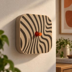 Cache-interrupteur Savanna | Mise à jour facile du design | Décoration intérieure imprimée en 3D