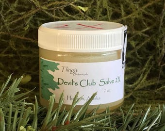 Devil's Club Salve 2X