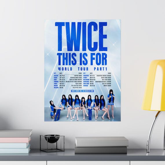 This is for | Twice World Tour Poster - Etsy