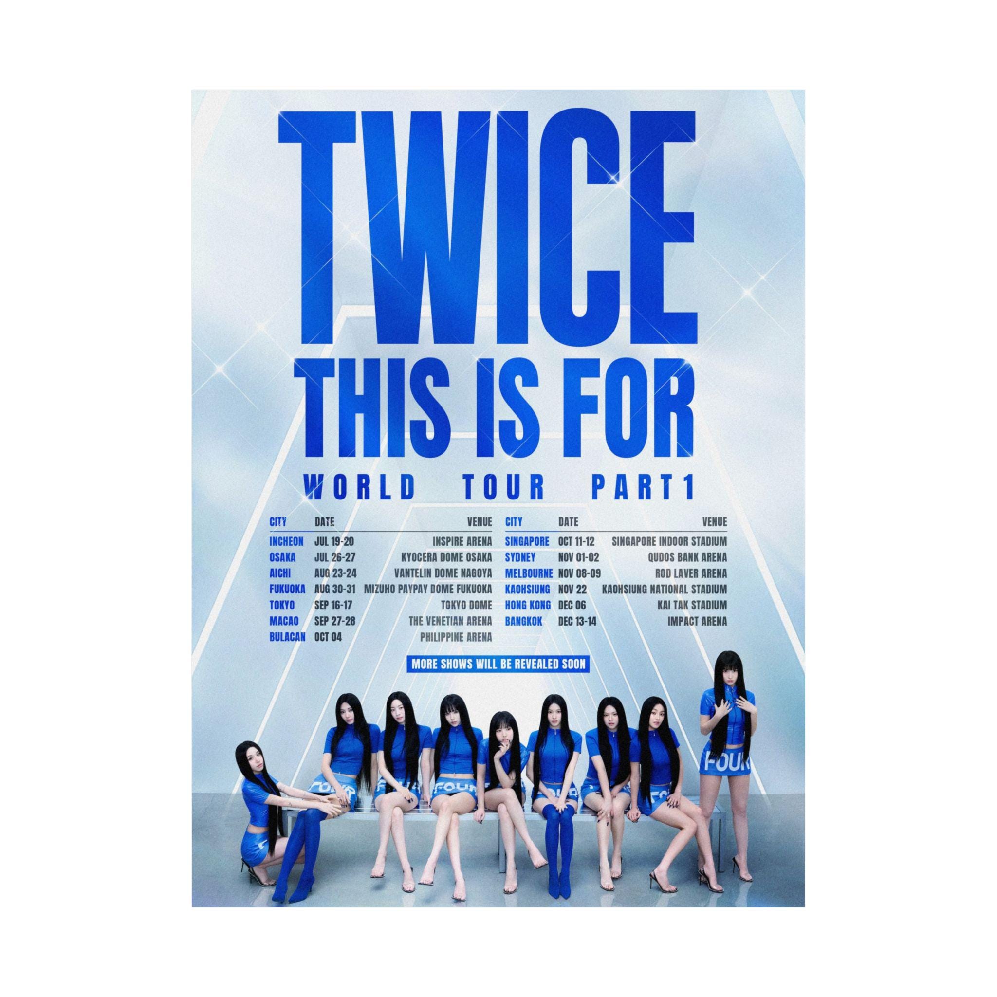 This is for | Twice World Tour Poster - Etsy