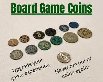 Universele bordspelmuntenupgrade voor strategiespellen Geldtokens voor gamercadeau Premium valutatokens