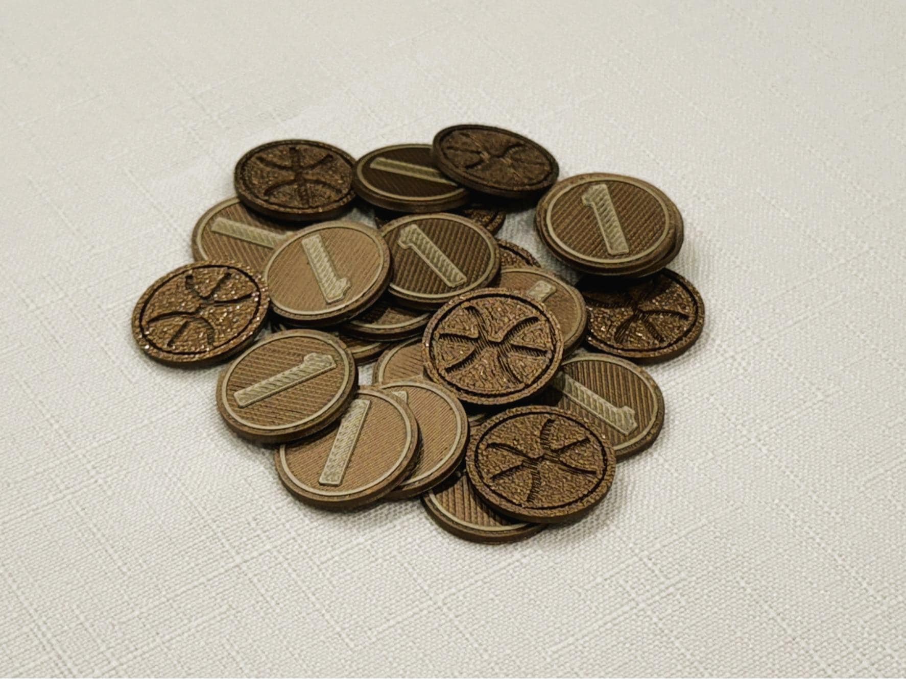 Universal Board Game Coins Upgrade for Strategy Games Money Tokens for ...