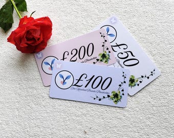 Handmade Cash Placeholders - A6 Wallet, Blooming Sprouts Designs