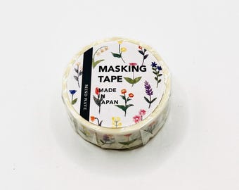 Washi Tape Roll | 15mmx5m | Mindwave | Free Flowers