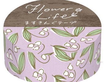 Washi Tape Roll | 15mmx5m | Furukawashiko | Flower Life | Suzuran 2