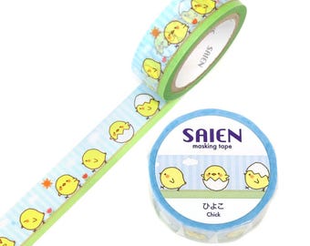 Washi Tape Roll | 15mmx7m | Saien | Chick