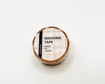 Washi Tape Roll | 15mmx5m | Mindwave | Earthy Plaid