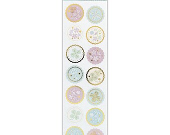 NB.Co | 1 Sticker Sheet | Seal Prier Collection | Gold Foil | Trefle
