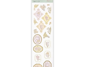 NB.Co | 1 Sticker Sheet | Seal Prier Collection | Gold Foil | Joli