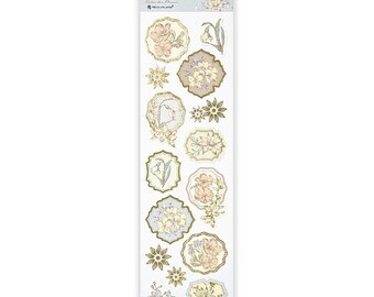 NB.Co | 1 Sticker Sheet | Seal Prier Collection | Gold Foil | Flannel