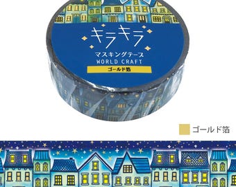 Washi Tape Rolle | 15mmx5m | Welthandwerk | Nachtlicht