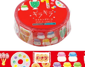 Washi Tape Rolle | 15mmx5m | Welthandwerk | Dagashi